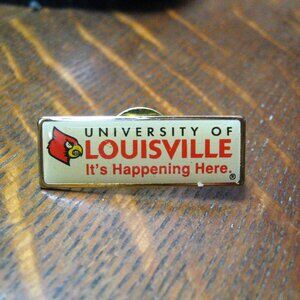 University Of Louisville It's Happening Here Lapel Pin